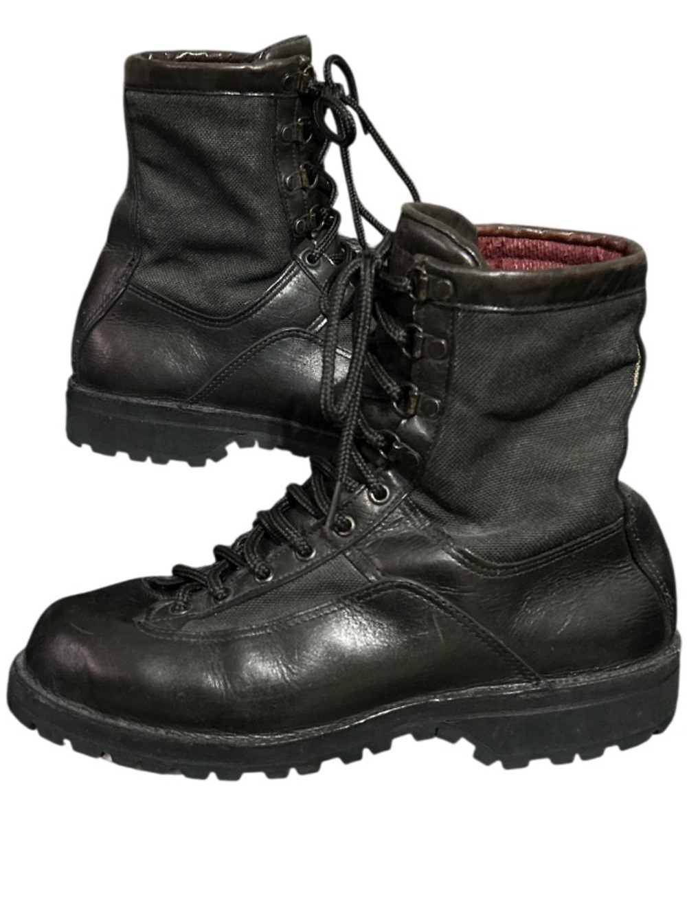 Danner Brown Tactical Lace-Up Leather Boots – Men’s 9.5D
